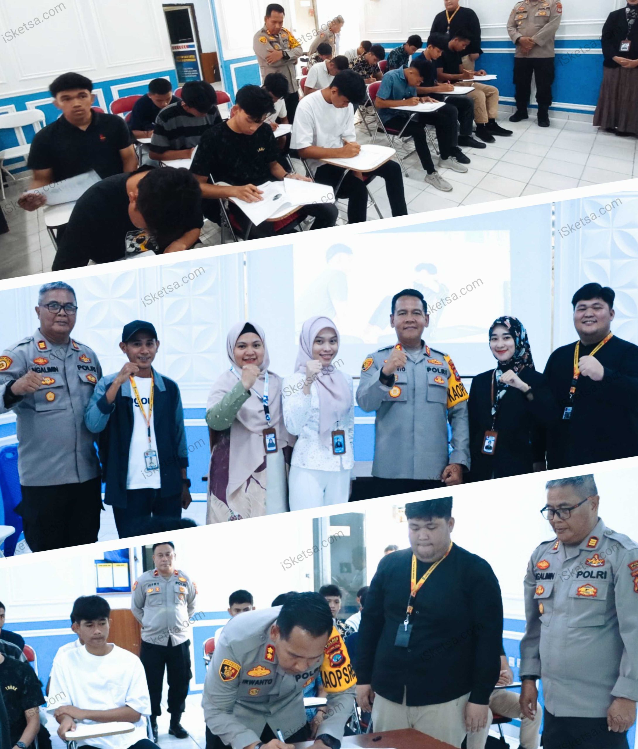 Kapolres Kotamobagu Luncurkan Program Binlat Gratis untuk Pelajar Kurang Mampu dan Yatim Piatu