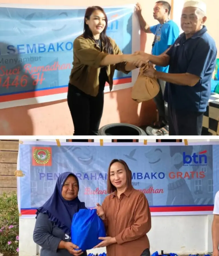 Anggota Legislatif Demokrat Salurkan Bantuan Sembako di Boltim Jelang Idul Fitri