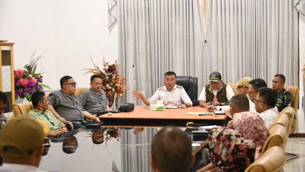 Pemkab Boltim Gelar Rapat Teknis Penanganan Banjir di Wilayahnya