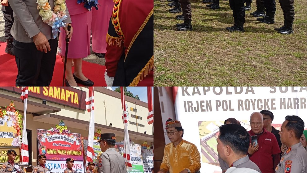 Resmikan Mako Polres Kotamobagu, Kapolda Sulut Tekankan Peningkatan Pelayanan