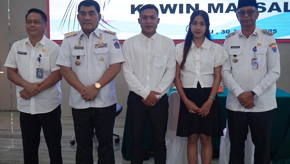 Bupati Boltim Oskar Manoppo Hadiri Pencatatan Perkawinan Massal di Kantor Gubernur Sulut