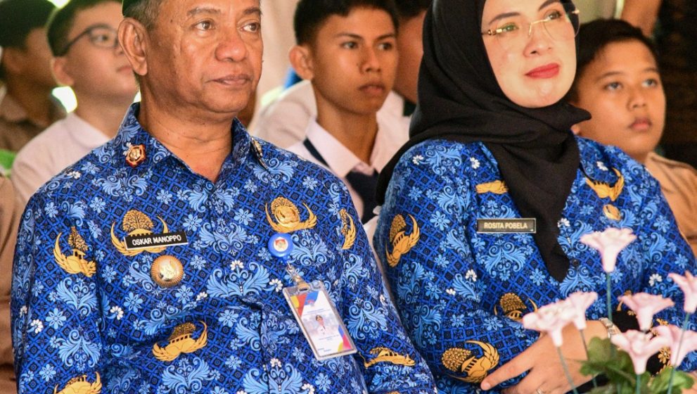 Bupati Boltim Hadiri Kegiatan “Gubernur Mengajar” di SMK 1 Tutuyan Peringati Hardiknas 2025