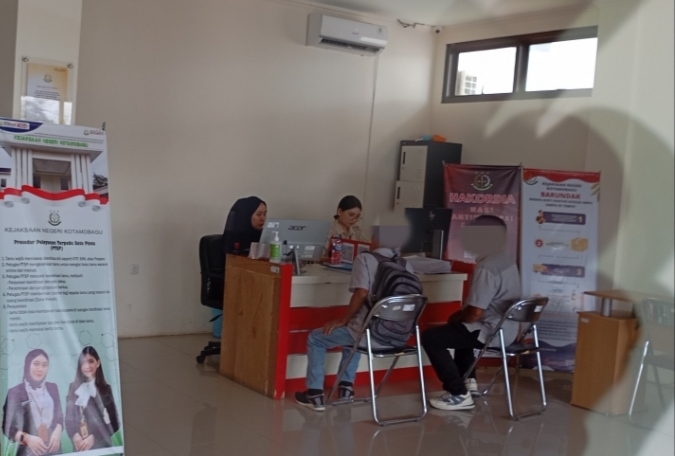 Pelapor Datangi Kejari Kotamobagu Minta Penanganan Dugaan Penyalahgunaan Dana Desa di Tobayagan