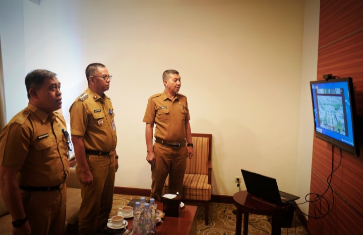 Bupati Boltim Oskar Manoppo Hadiri Sosialisasi Pengawasan Perizinan oleh Kemendagri