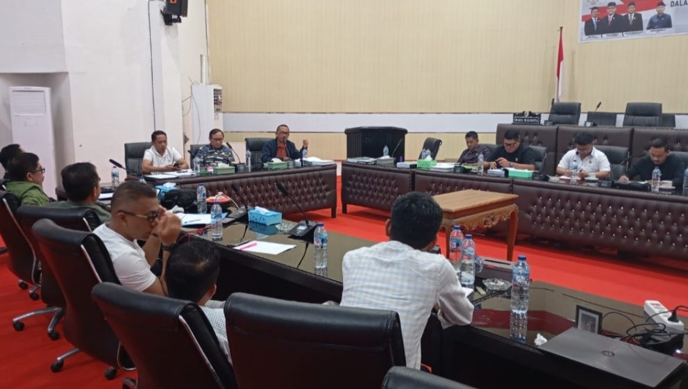 Pansus DPRD Gelar Rapat Finalisasi LKPJ Wali Kota Kotamobagu Tahun 2024
